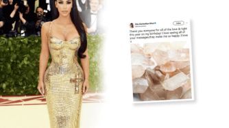 Kim Kardashian piedras