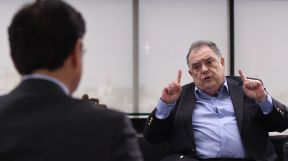 Eduardo Valdés, en la entrevista con Jorge Fontevecchia.