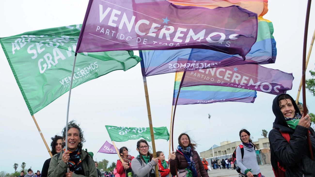 34º Encuentro Nacional de Mujeres en La Plata.