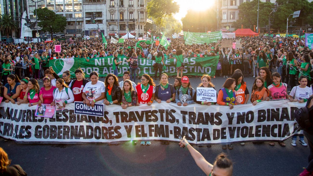 34º Encuentro Nacional de Mujeres en La Plata.