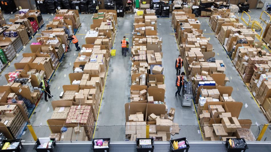 Inside An Amazon.com Inc Fulfilment Center As It Prepares For Black Friday