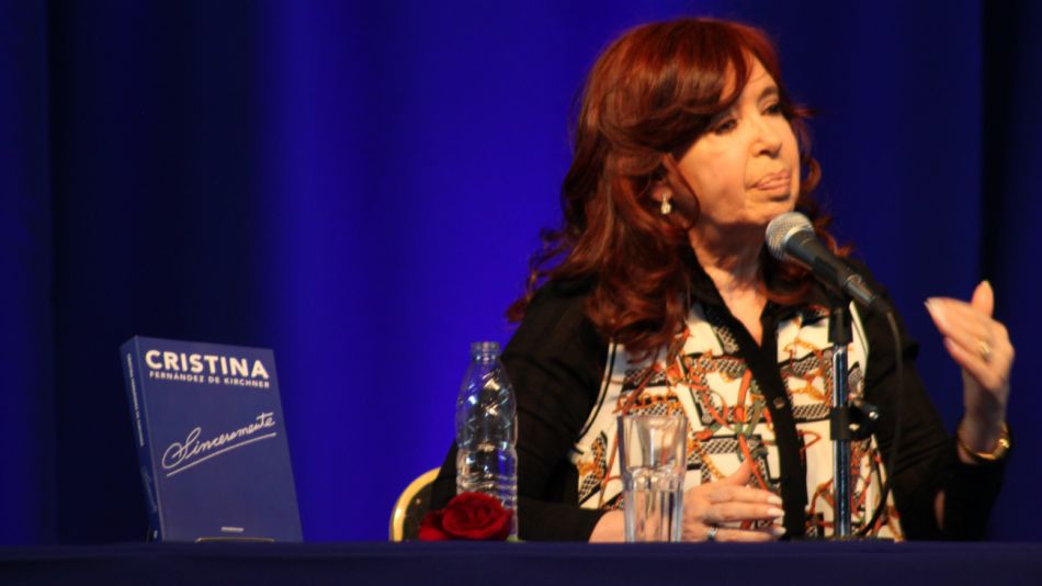 cristina kirchner presentación libro calafate