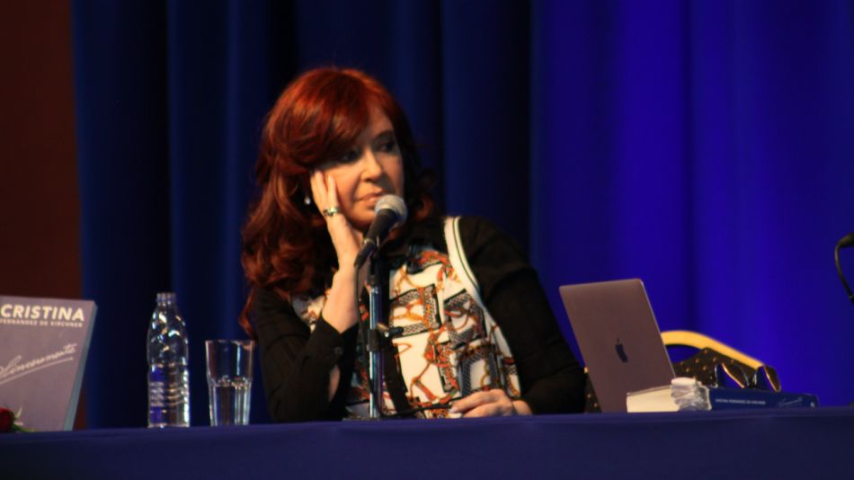 cristina kirchner presentación libro calafate