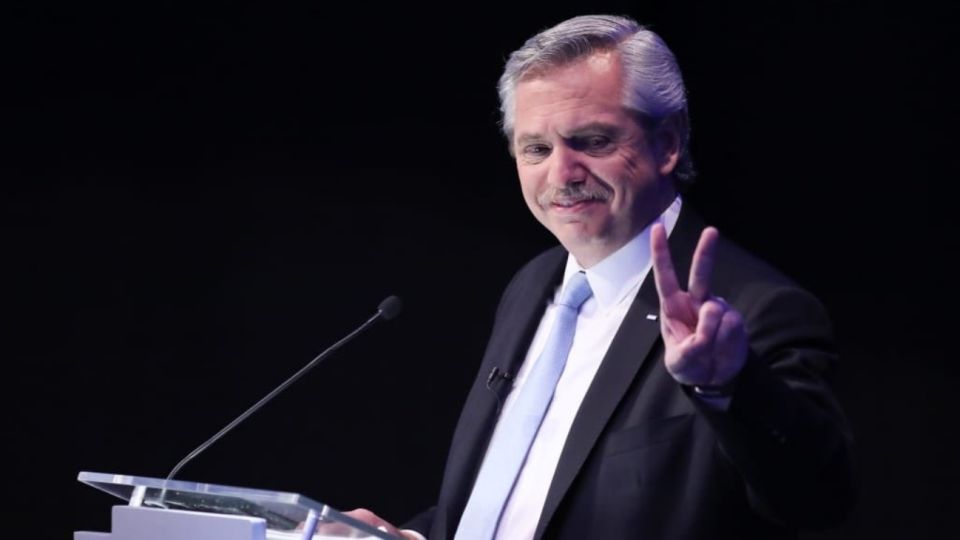 Alberto Fernández, candidato a presidente por el Frente de Todos.