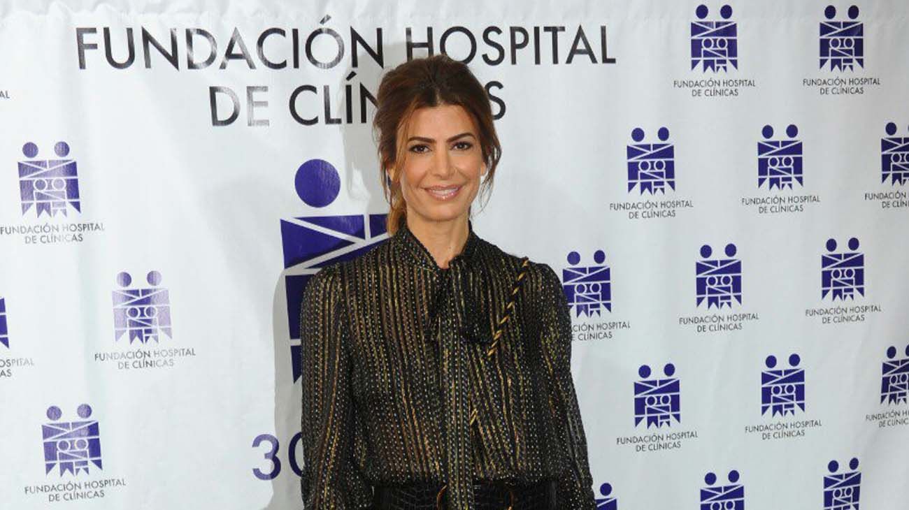 Juliana Awada en la noche solidaria de la Fundación de Asistencia Social del Hospital de Clínicas