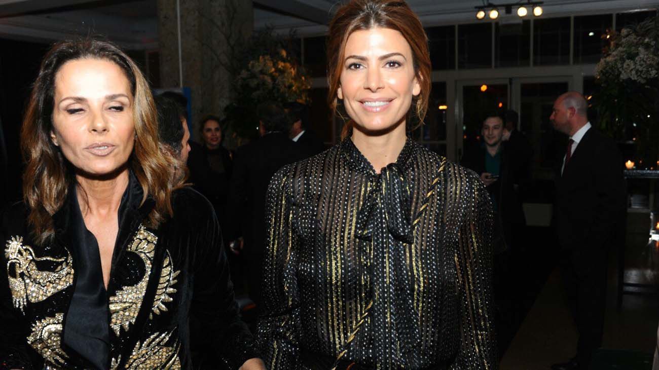 Juliana Awada en la noche solidaria de la Fundación de Asistencia Social del Hospital de Clínicas