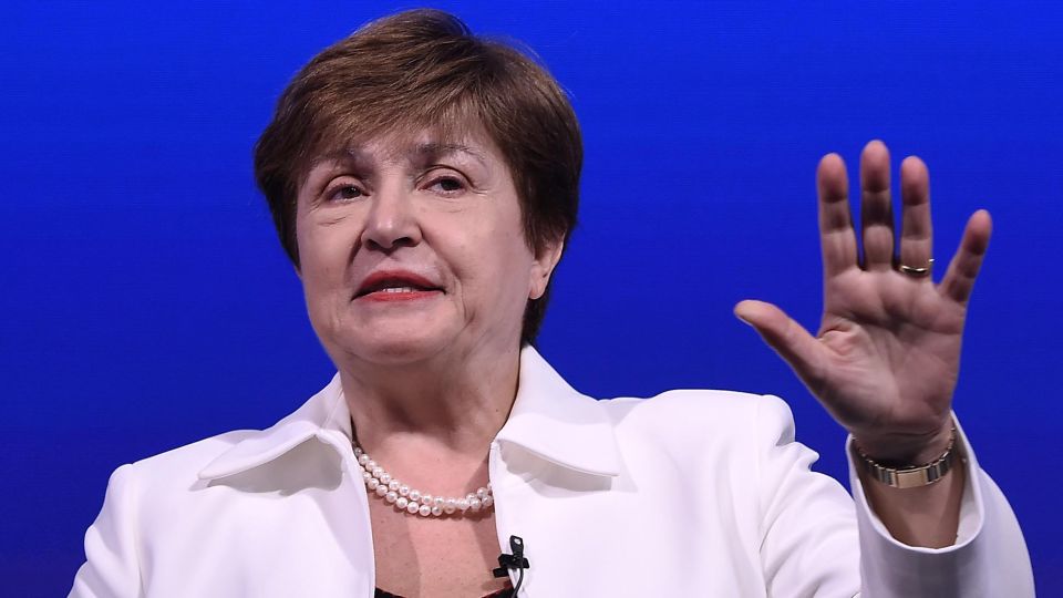 La actual directora del FMI Kristalina Georgieva.