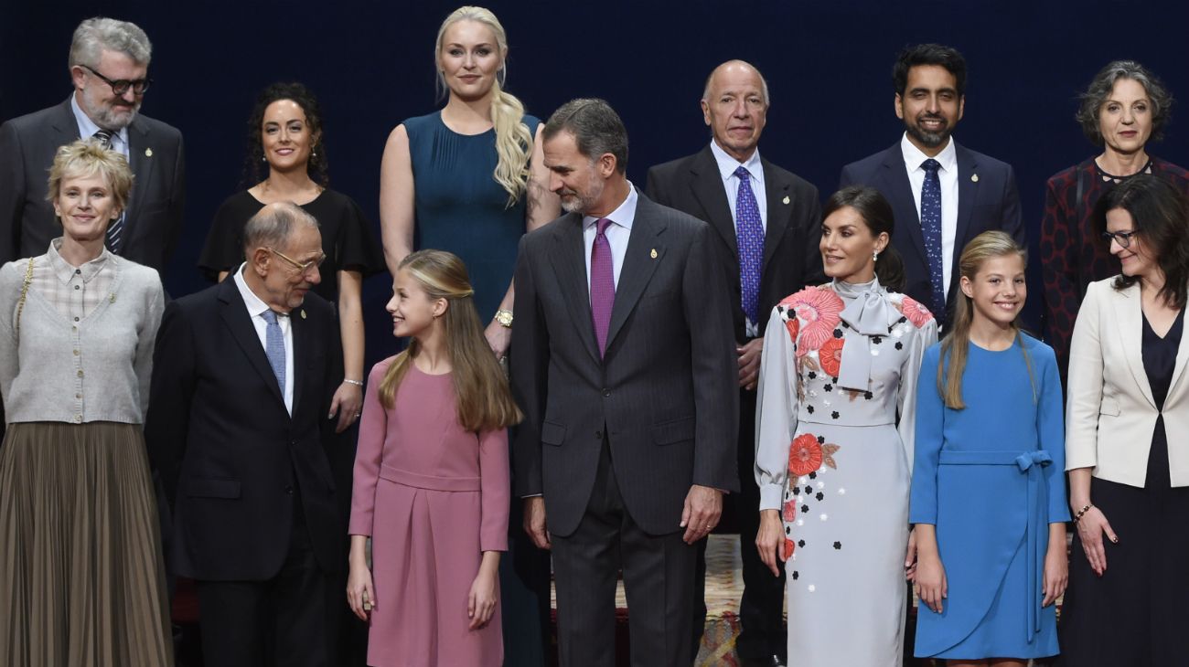 Leonor en la entrega de los premios Princesa de Asturias