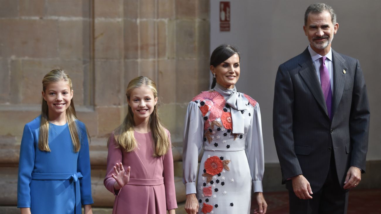 Leonor en la entrega de los premios Princesa de Asturias