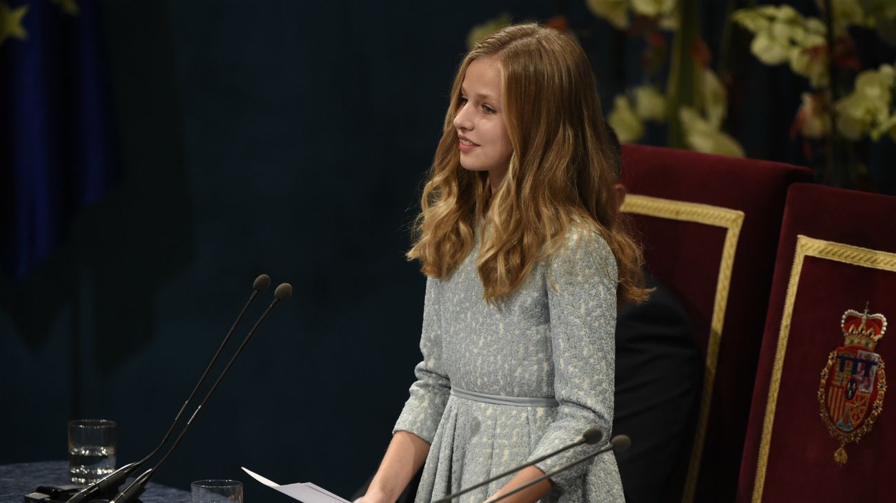 Leonor da su primer discurso oficial en los Premios Princesa de Asturias