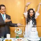 La boda de Isabelita Sarli, la hija de la Coca, con Damián Almirón