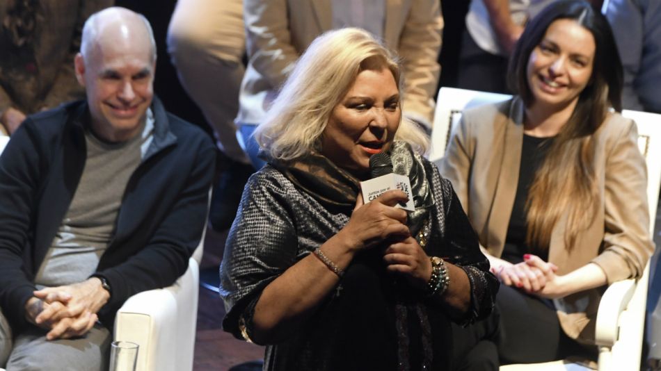 La diputada nacional Elisa Carrió