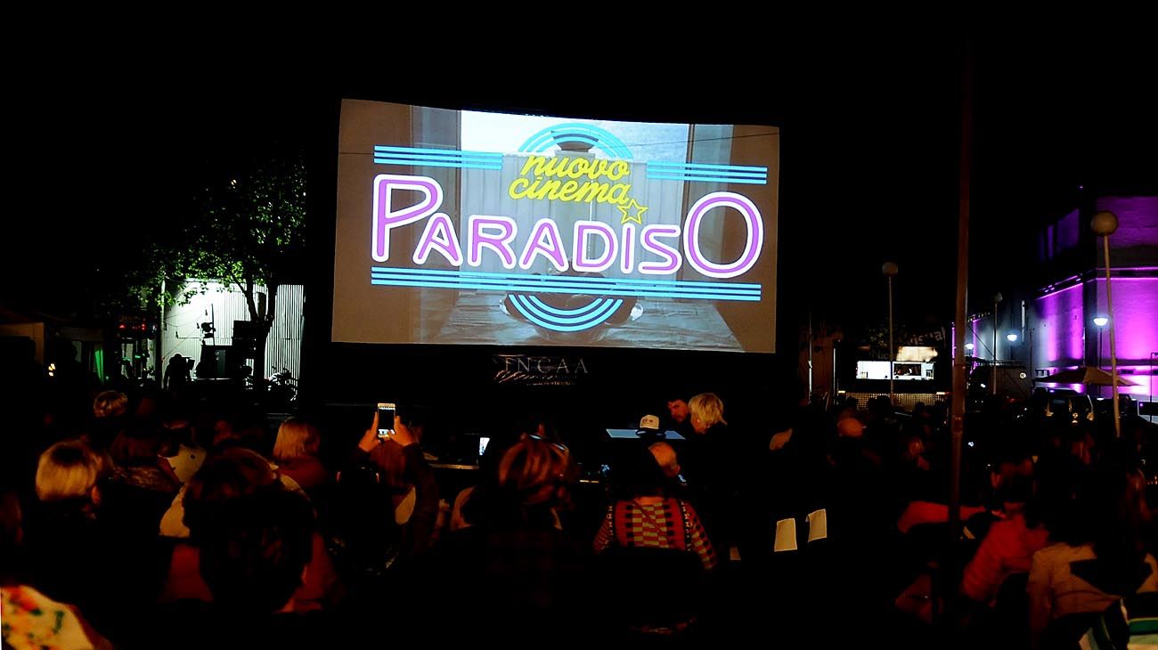 Proyeccion de Cinema Paradiso al aire libre-Entre Rios