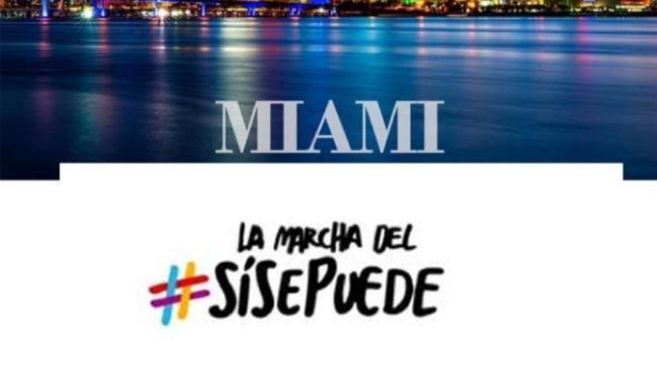 La Marcha del Millón llega a Miami al grito de #YesWeCan.