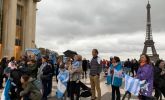 Cientos de argentinos acompañan la Marcha del Millón en el resto del mundo