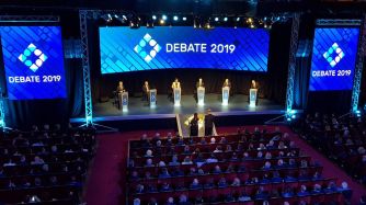 invitados y colaboradores en el debate presidencial2_g 20191020