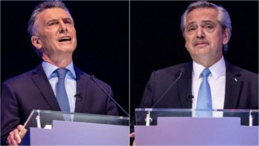Debate presidencial: del dedo acusador de Fernández a los tics de Macri