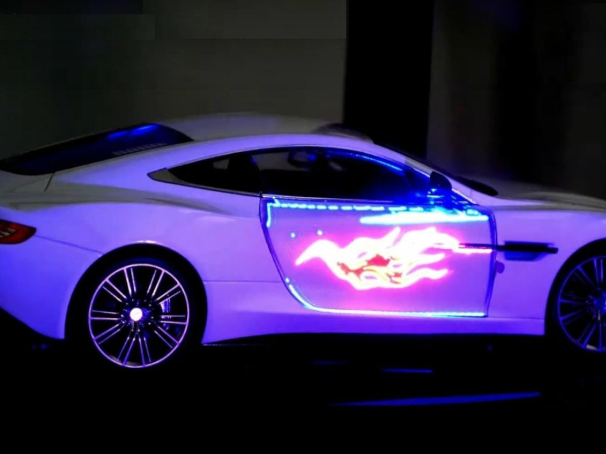 Este coche cambia de color - YouTube