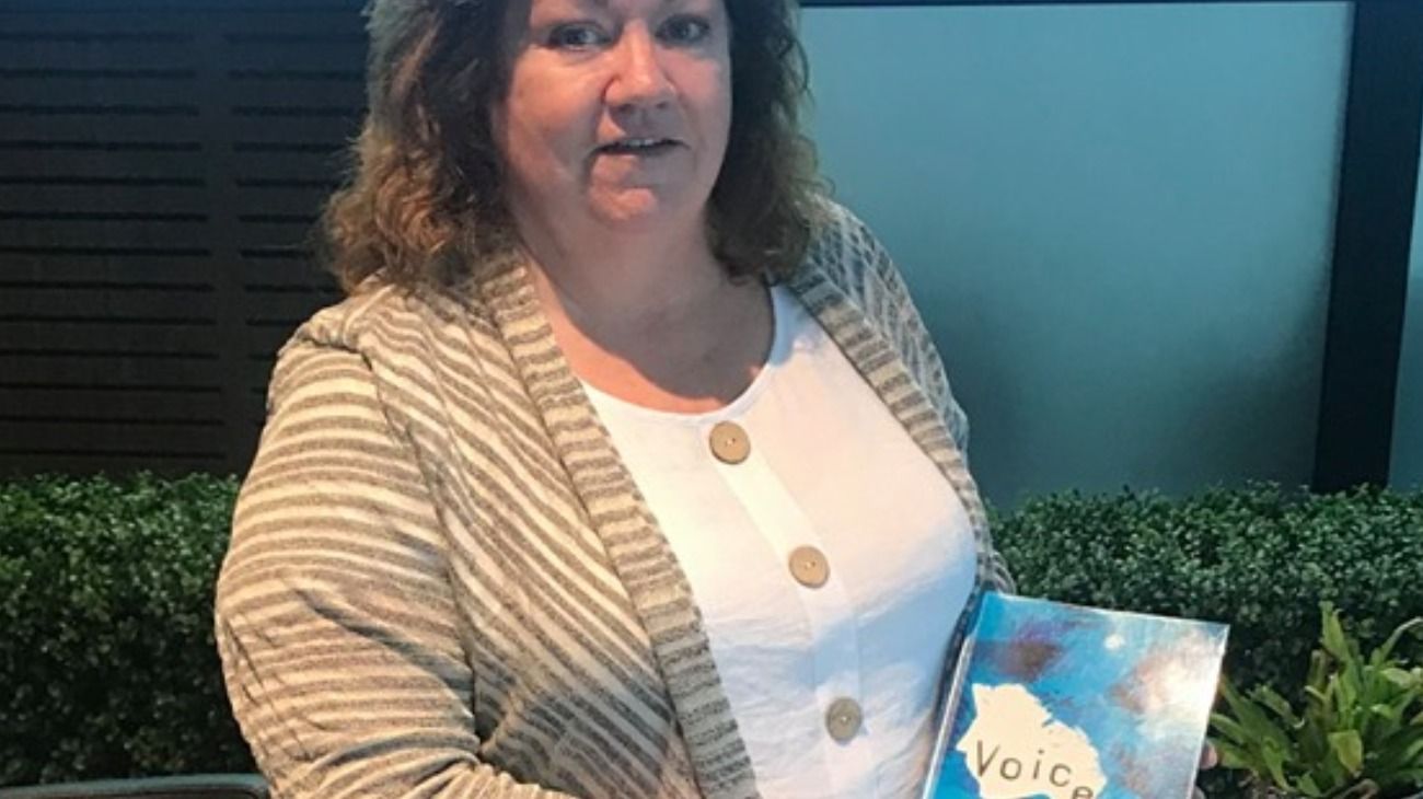 La mujer durante la presentación de su libro, en junio de 2019.