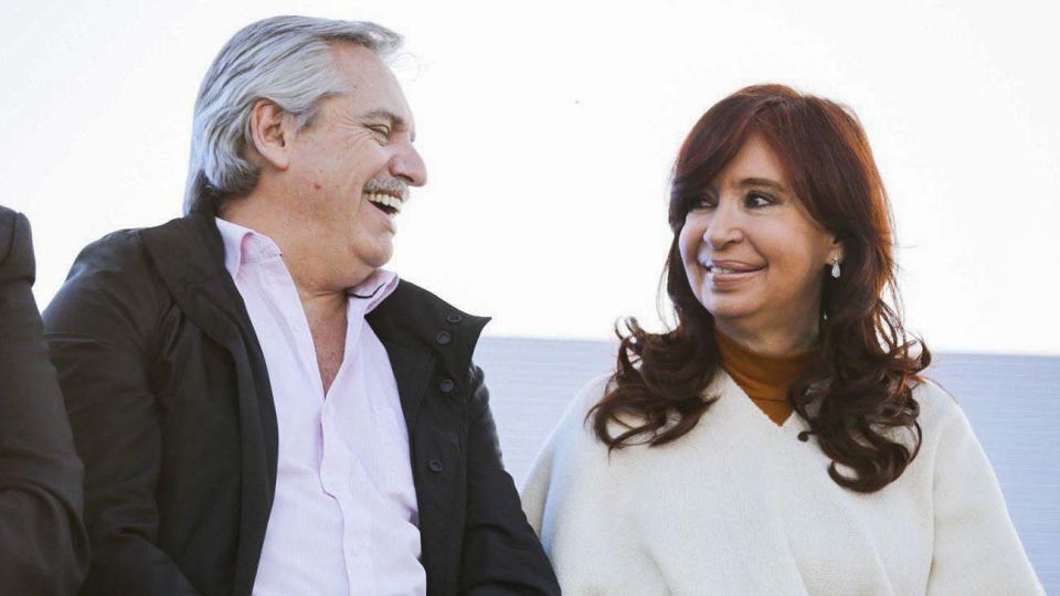 Alberto Fernández y Cristina Kirchner