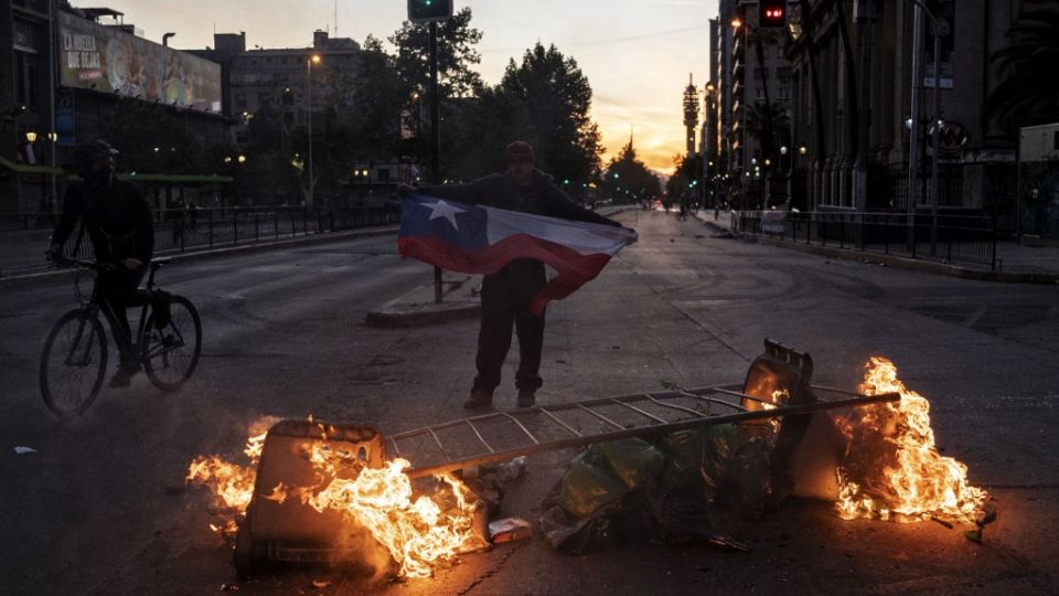 violencia en chile