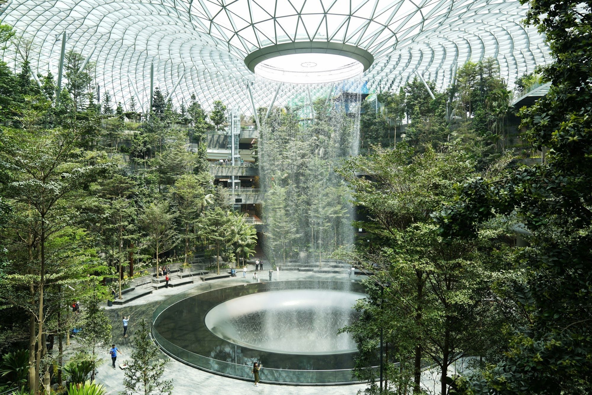 Jewel of an Airport at Singapore Changi's New Dome