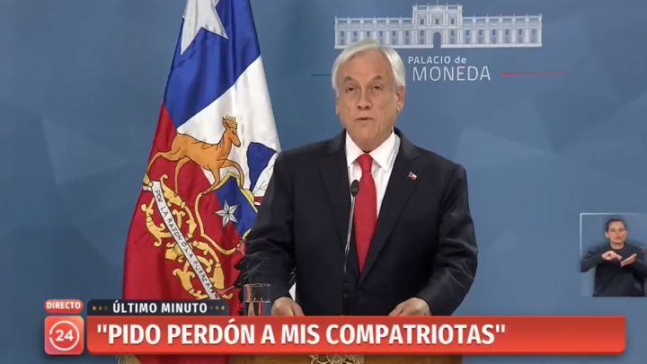 Sebastián Piñera, Presidente de Chile.