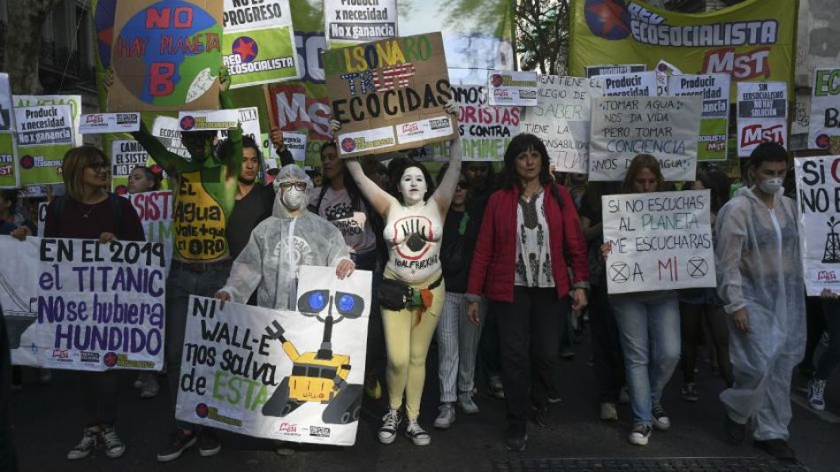 Marchas por el cambio climático.