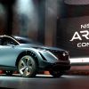 Presentación del Nissan Ariya Concept en el Salón del Automóvil de Tokio 2019.