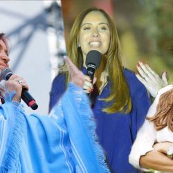 Cristina Kirchner, María Eugenia Vidal y Juliana Awada. | Foto:cedo