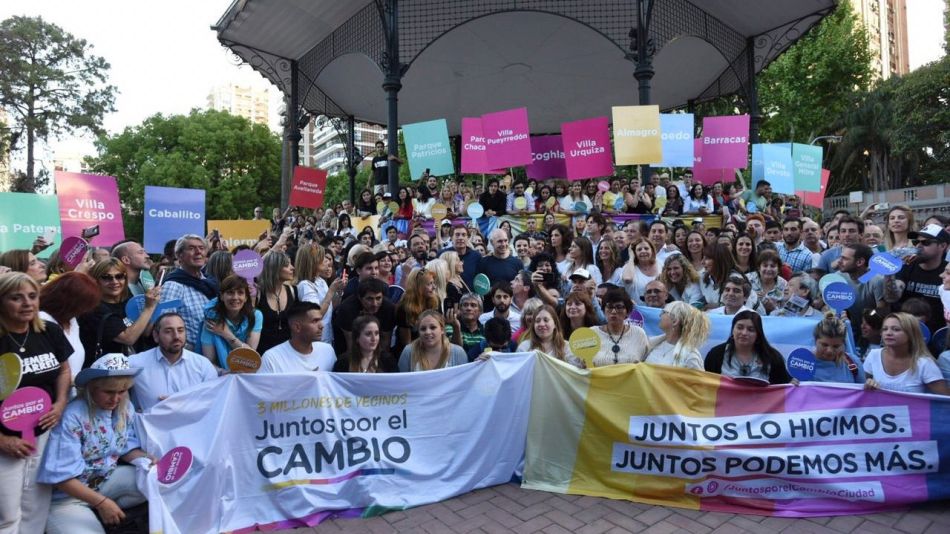 Cierre de campaña de Horacio Rodríguez Larreta