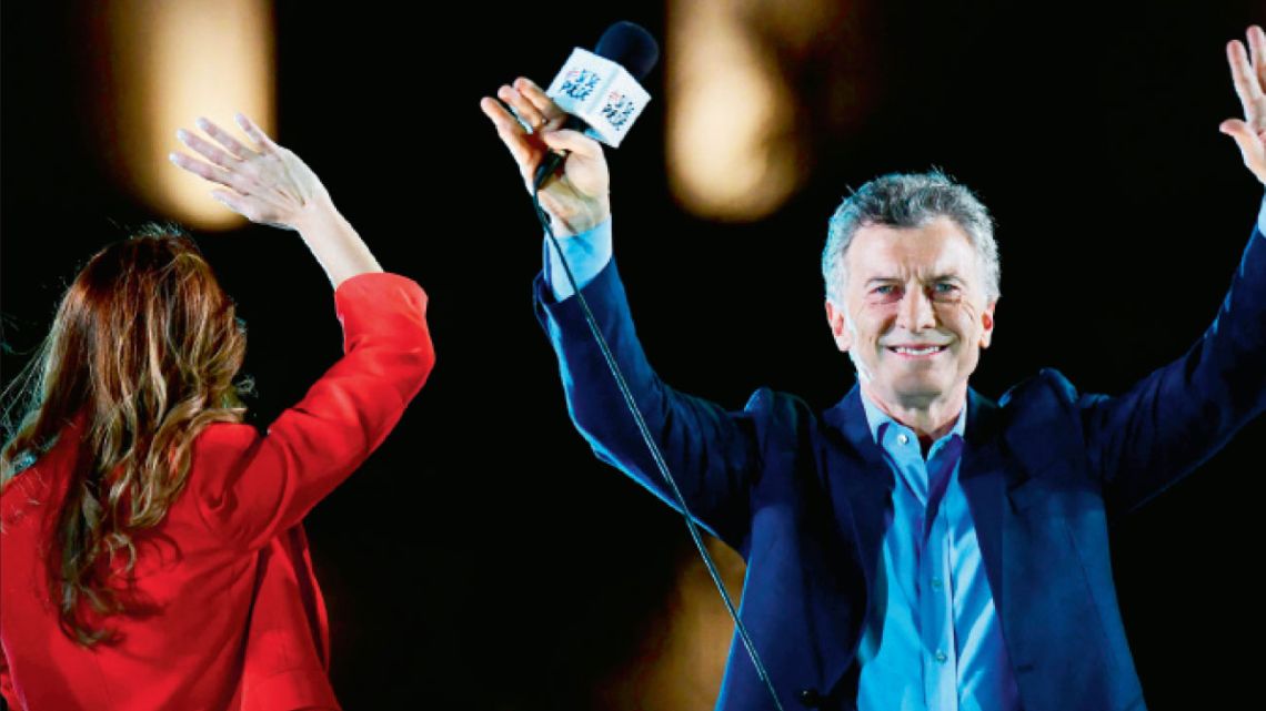 Mauricio Macri eligió hacer el cierre de su campaña en Córdoba, luego de recorrer 30 ciudades con su marcha federal | Foto:Cedoc