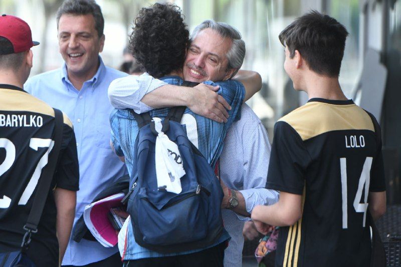 Alberto Fernández y Massa, este sábado 26 en Puerto Madero.