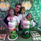 El festejo de cumpleaños de las hijas de Cinthia Fernández con motivo del Rey León