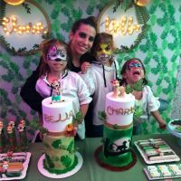 El festejo de cumpleaños de las hijas de Cinthia Fernández con motivo del Rey León