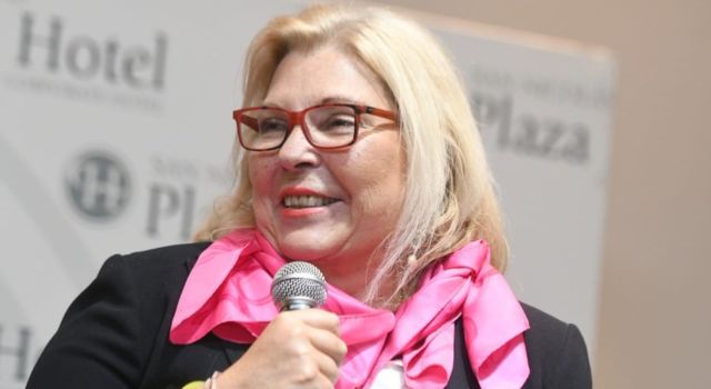 La diputada nacional Elisa Carrió.