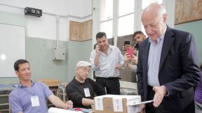 El candidato de Conseso Federal, Roberto Lavagna.