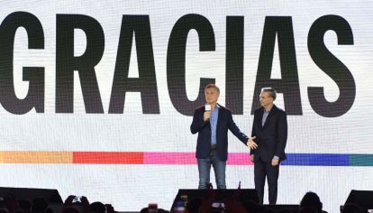 Macri habla desde el bunker.