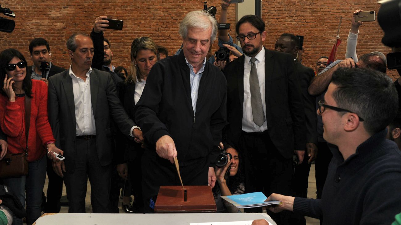 El presidente uruguayo Tabaré Vázquez.