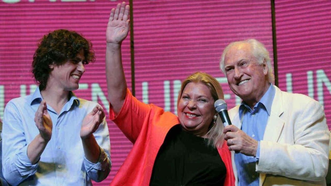 Carrió en su época de UNEN. 