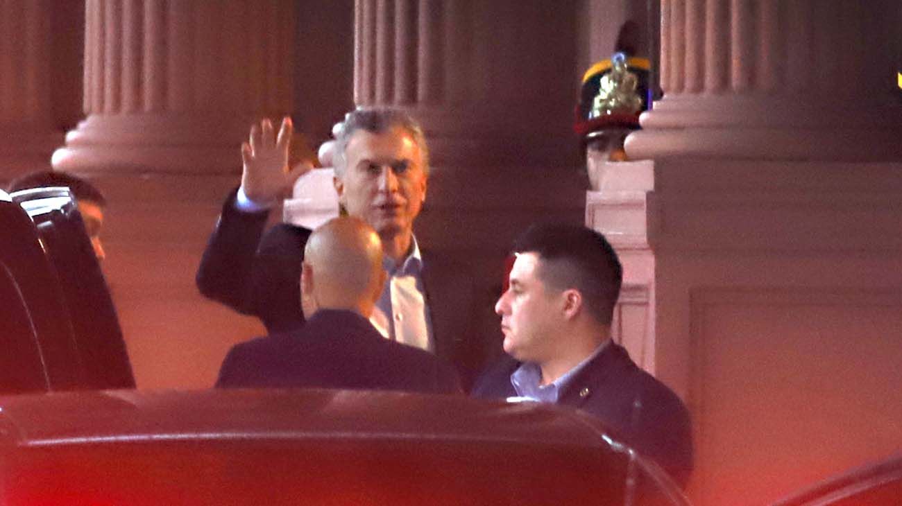 Mauricio Macri en Casa Rosada