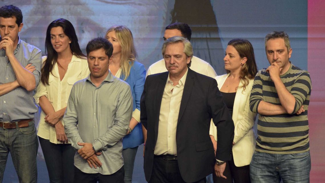 Camporista y Alberto Fernandez elecciones 2019 | Foto:Marcelo Escayola