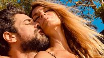 El sensual video de Sabrina Rojas y Luciano Castro bailando en la playa