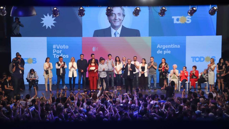 Búnker Frente de Todos.