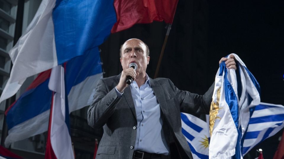 El candidato oficialista en las elecciones presidenciales de Uruguay, Daniel Martínez