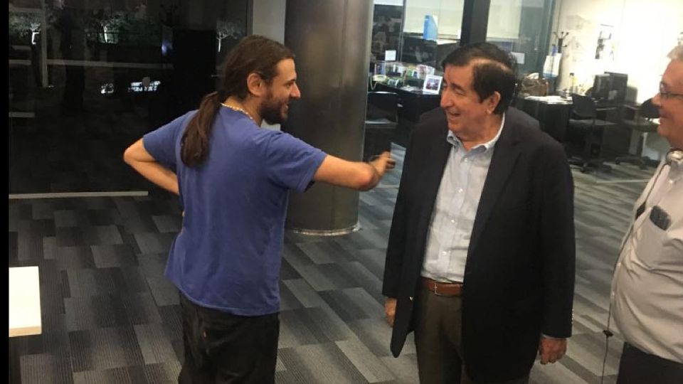 El encuentro en Perfil de Juan Grabois y Jaime Duran Barba.