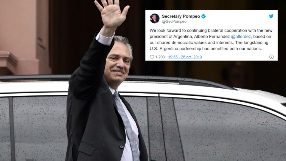 mensaje estados unidos alberto fernandez