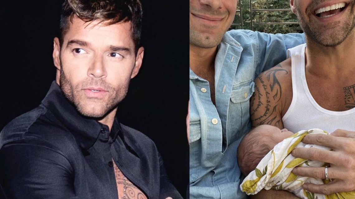 Ricky Martin presentó a su cuarto hijo, Renn | Caras