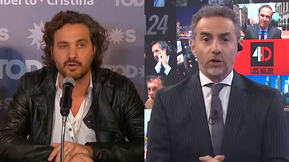 Santiago Cafiero y Luis Majul
