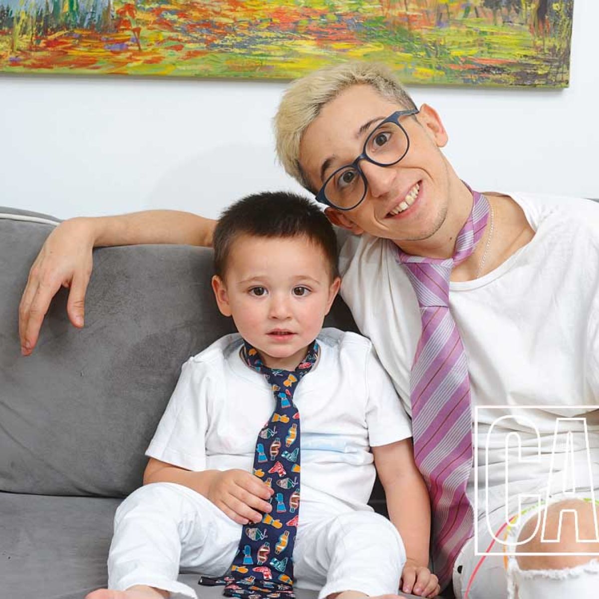 caras rodrigo noya hablo del caracter de su hijo bautista es muy posesivo